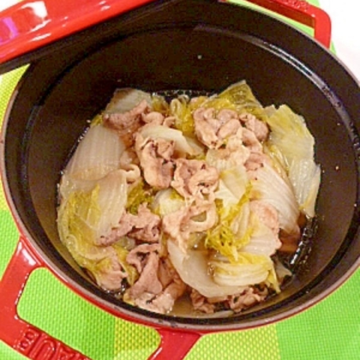 無水鍋で 野菜の旨味倍増 豚肉と白菜のうま煮 レシピ 作り方 By まめもにお 楽天レシピ 無水鍋で 野菜の旨味倍増 豚肉と白菜のうま煮 レシピ 作り方 By まめもにお 楽天レシピ